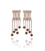 White With Goldearring