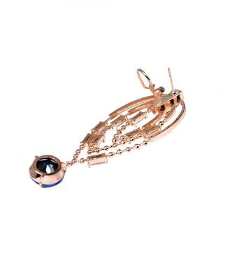 White And Blue Earring 2