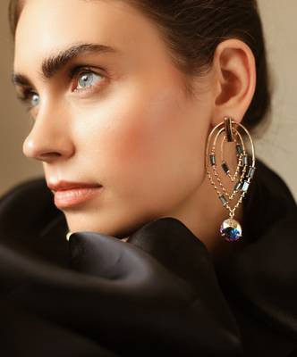 Blue And Whiteearring 3