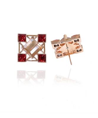 Red And Gold Earring 2