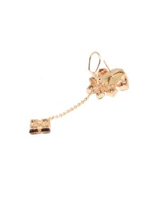 Light Gold And Grey Earring 2