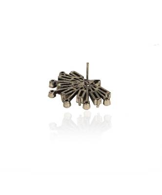Blue And Brown In Gunmetalearring 2