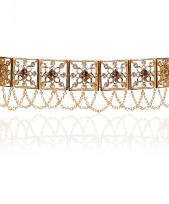 Gold In Yellowgoldchoker 1