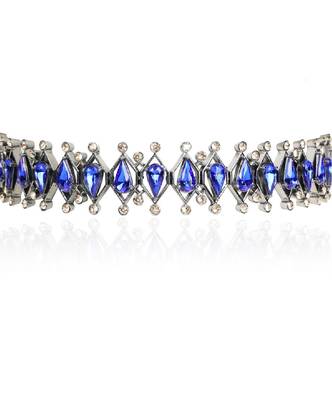 Blue In Gunmetalchoker 1