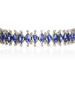 Blue In Gunmetalchoker