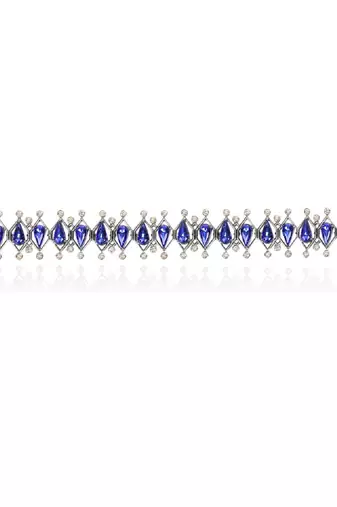 Blue In Gunmetalchoker