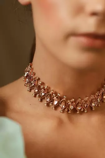 Pink In Rosegoldchoker