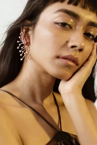 Red EARRING