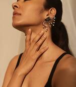 Grey And Gunmetal EARRING