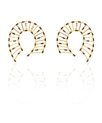 Purple EARRING 3