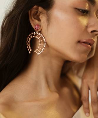 Red EARRING 1