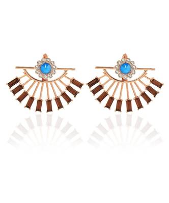 Brown EARRING 1