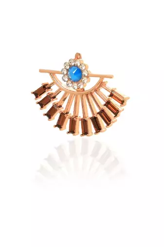 Brown EARRING