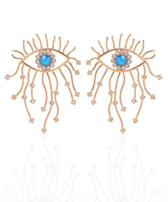 Blue EARRING 1