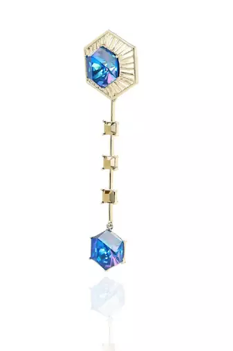 Blue EARRING
