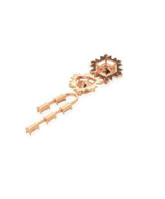 Gold And Grey EARRING 2