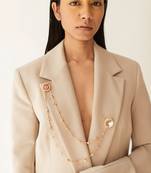 Pink And White BROOCH