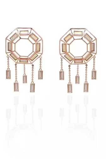 Abf In Rose Earring