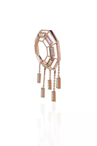 Abf In Rose Earring