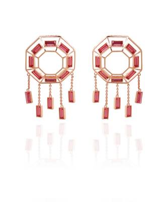 Pink In Rose Earring 1