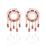 Pink In Rose Earring