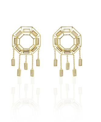 Abf In Gold Earring 1