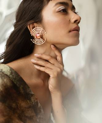 Coral Earring 1