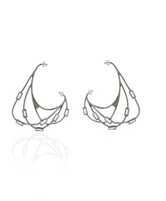 Gun Metal Earring 2