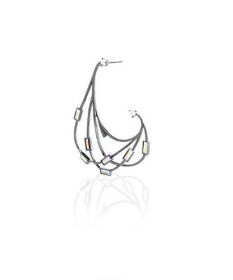 Gun Metal Earring 3