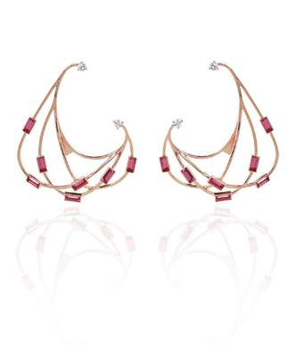 Pink And Rose Earring 1