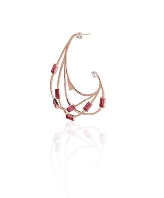 Pink And Rose Earring 2
