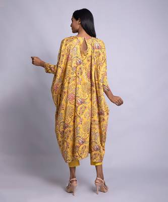 Trendy And Comfortable Kaftan Tunic With Pants Optional 5