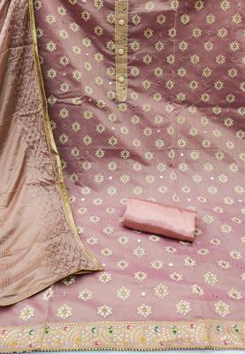 Light-purple mirror chanderi salwar 2