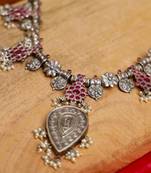 Silver Rohin Neklace Set