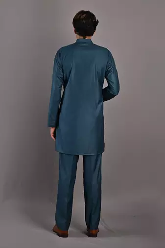 Maroon & Teal Green Fiore