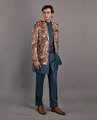 Maroon & Teal Green Admon 3