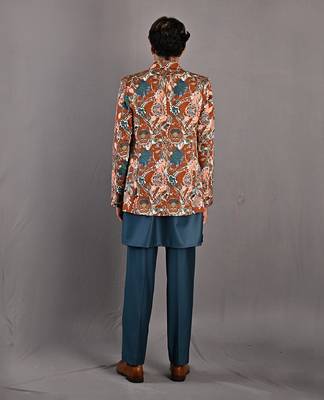 Maroon & Teal Green Admon 4