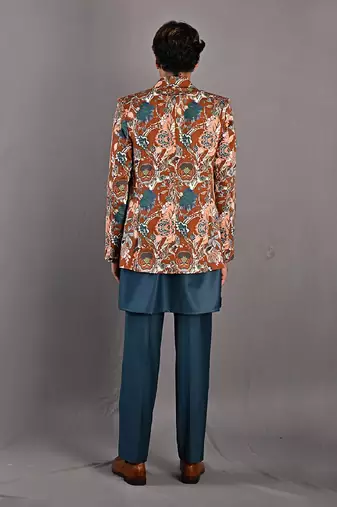 Maroon & Teal Green Admon