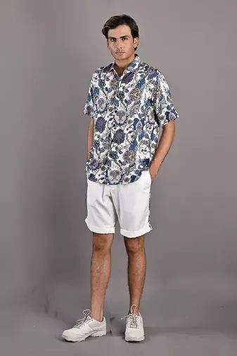 Blue & White Caesar