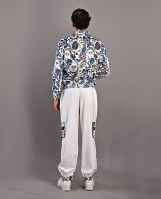 Blue & White Florian 3