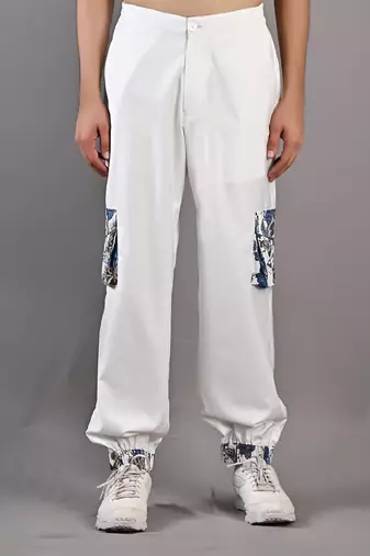 Blue & White Florian