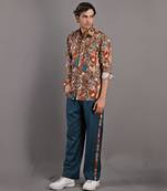 Maroon & Teal Green Thyme