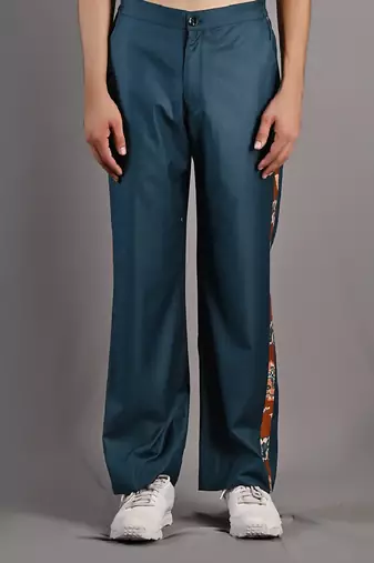 Maroon & Teal Green Corey