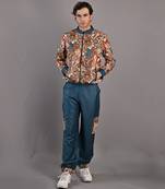 Maroon & Teal Green Vivendel