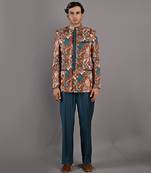 Maroon & Teal Green Ren