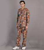 Maroon & Teal Green Elijah