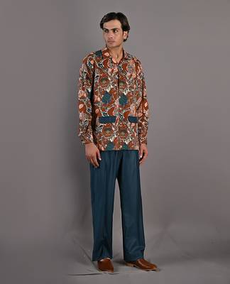 Maroon & Teal Green Gabriel 2