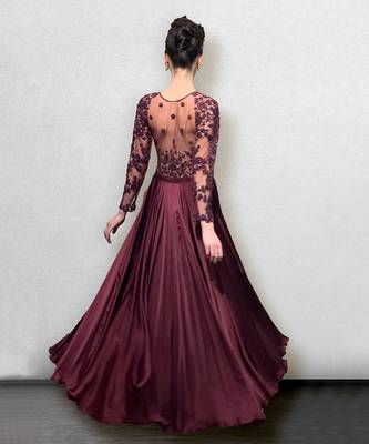 Wine Colored One Piece 3