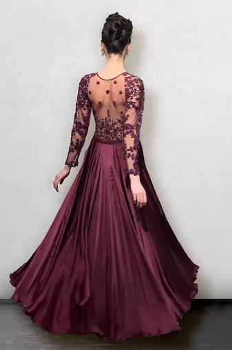 Wine Colored One Piece
