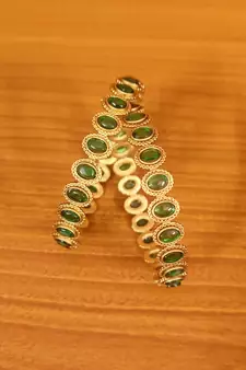 Green bangles-and-bracelets